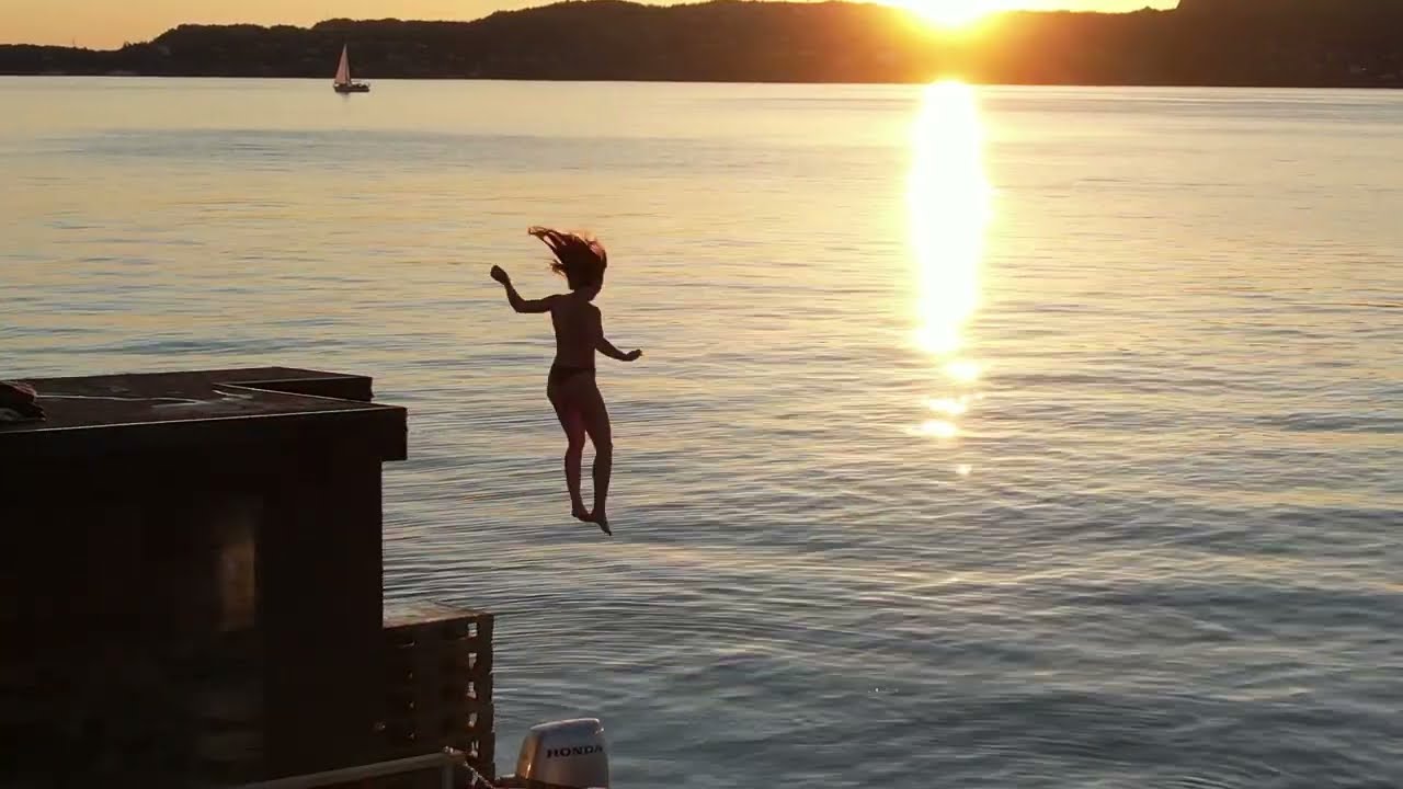 Take a captivating peek into floating City Sauna.