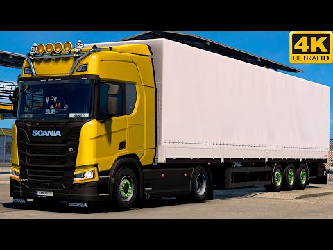 [G29] ETS2 (4K 60FPS) | PROMODS | SCANIA R500 | SAFAWI 🇯🇴 - LATAKIA 🇸🇾