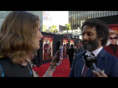 JASON MANTZOUKAS interview at The House premiere