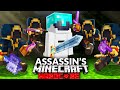 100 Players Simulate Minecraft S Assassins Tournament
