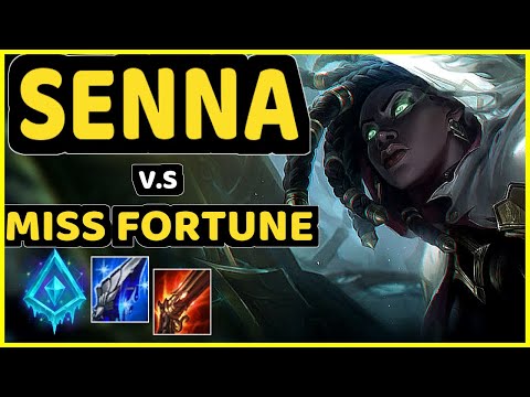 DEáDLY (SENNA) vs MISS FORTUNE - BOTTOM ADC GAMEPLAY - EUW Ranked GRANDMASTER