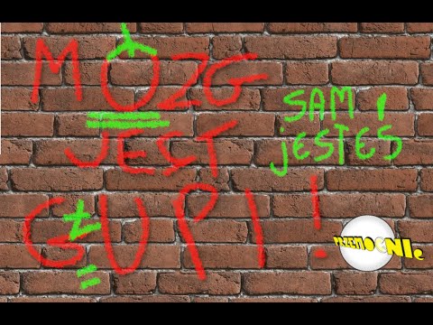 MÓZG JEST GŁUPI - czyli uważaj o czym myślisz i myśl o czym uważasz, że warto.