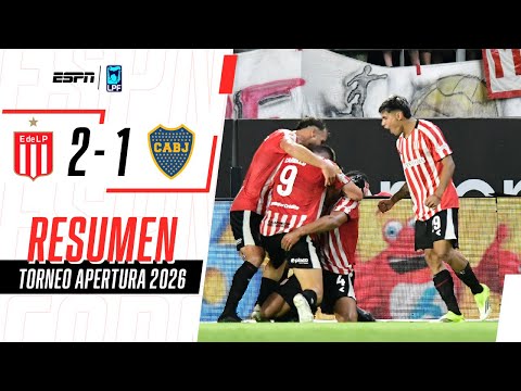 Video: ESTUDIANTES LE GANÓ A BOCA