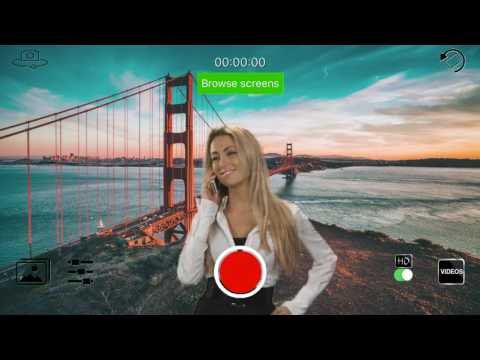 Green Screen Live Video Record