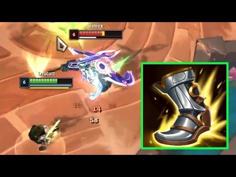 Zeri kiting for 40 seconds.