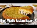 The Best Kunafa Knafeh Recipe Crispy Cheesy Perfect