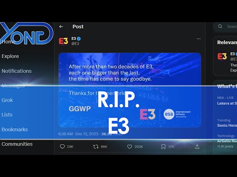 ESA Confirm E3 Is Officially Dead, This Time For Good