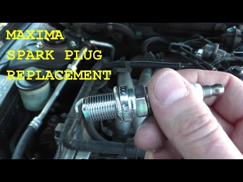 Nissan Maxima And Infiniti Spark Plug Replacement with Basic Hand Tools HD