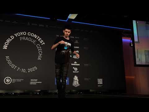 2nd Place – Hunter Feuerstein – 1A Final Freestyle – World YoYo Contest 2025