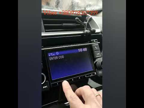 Honda FIT radio code decode. Разблокировка автомагнитолы Хонда. Клиент ошибся в первой попытке