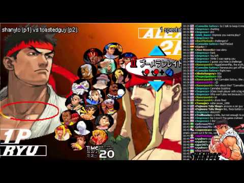 shanytc vs. toastedguy [FightCade] SFIII Third Strike 12.09.2015
