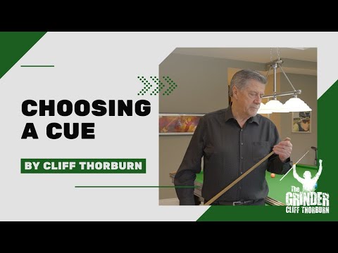Choosing a Cue with Cliff Thorburn: Does it REALLY matter if the cue's not straight? The Grinder