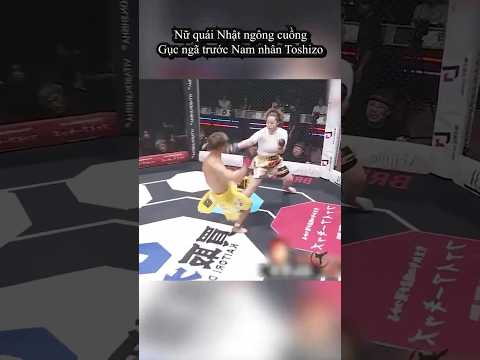 Nữ quái MMA Nhật bị hạ gục vì thói ngông cuồng
