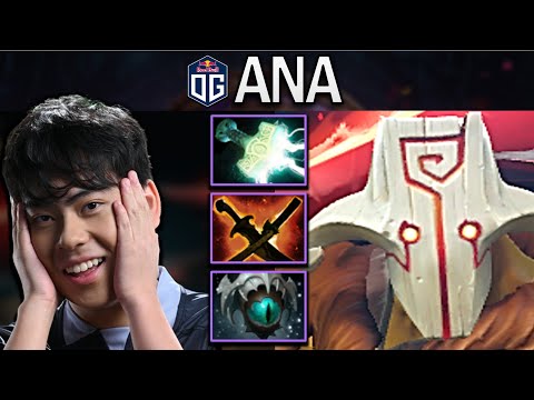 OG.ANA SMURF JUGGERNAUT WITH 24 KILLS - DOTA 2 7.30C GAMEPLAY