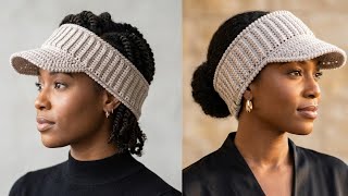  Easy DIY Crochet Visor Tutorial for Beginners 