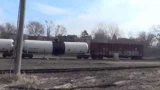 preview picture of video 'BNSF Tank Car Train at Ottumwa, Iowa'