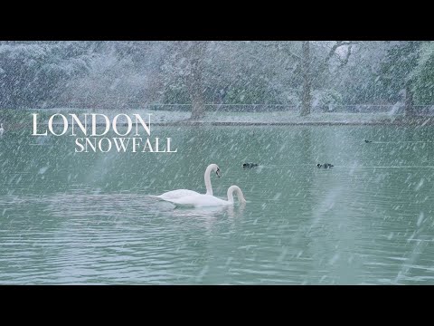 London Snowfall 2021  4K