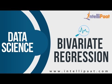 Bivariate Regression Tutorial | Data Science Tutorial | Learn Data Science | Intellipaat