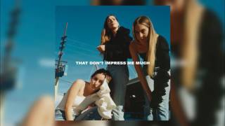 HAIM - That Don&#39;t Impress Me Much (Audio Only)