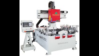 Máy làm mộng âm cnc 1500mm 2 đầu Woodmaster