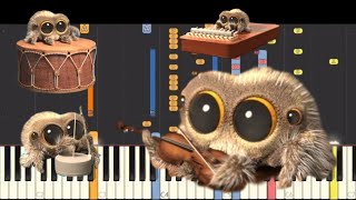 IMPOSSIBLE REMIX - Lucas The Spider - One Man Band - Piano Cover