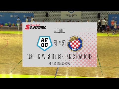 UMN_TV  1.HMNL_AFCU - MNK Hajduk (Sažetak)
