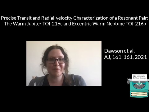 AAS Journal Author Series: Rebekah Dawson on 2021AJ....161..161D
