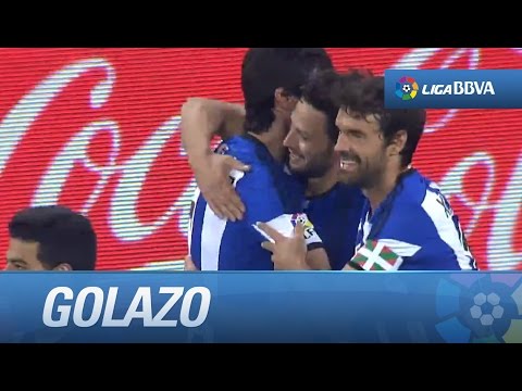 Golazo de De la Bella (1-1) en el Athletic Club - Real Sociedad