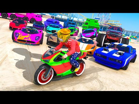 TODOS CONTRA MI EN MOTO PERO LA LIO MAS QUE NUNCA!! - GTA 5 ONLINE