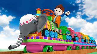 Hati Raja Kaha Chali - The Elephant Train Toy Factory