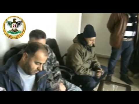 إجتماع العقيد عبد الجبار العكيدي مع قائد كتائب القوة 21