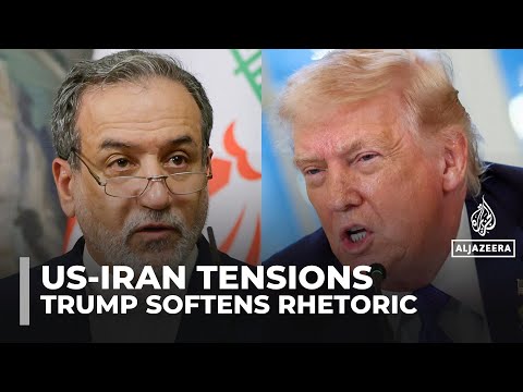 Iran’s FM says no executions of protesters, as Trump lowers rhetoric