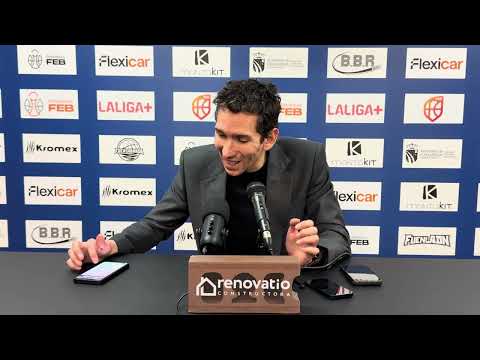 Rueda de prensa Denis Pombar // Flexicar Fuenlabrada VS Grupo Ureta Tizona Burgos 