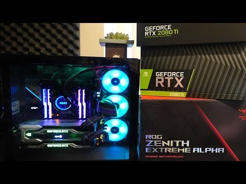 New Insane Threadripper 2950X Gaming PC Build RTX 2080TI SLI