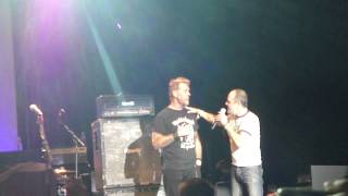 Metallica - Lars and James introducing Armored Saint - Live at Fillmore, San Francisco 12/07/11