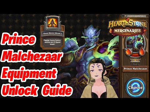 Heroic Prince Malchezaar Bounty Guide | Prince Malchezaar Equipment Unlock | Hearthstone Mercenaries