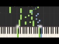 КАК ИГРАТЬ - А У НАС ВО ДВОРЕ- На фортепиано (SYNTHESIA) 