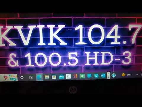 Jim Juve on KVIK radio talking about Shirley Christopher and Girls band