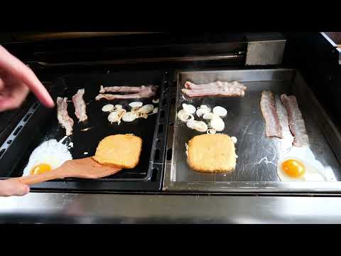 Test SANTOS Plancha / Einsatzpfanne Gusseisen gegen Edelstahl!!!