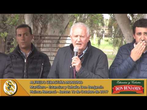 12-10-17 Nota Alfredo Mondino - Estancias y Cabaña Don Benjamín - Huinca Renancó