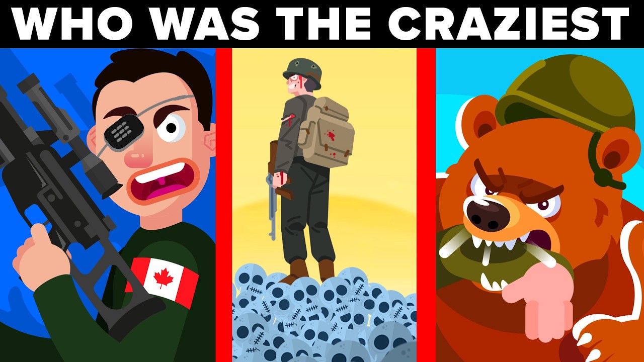Craziest WW2 Soldiers From Each Country
