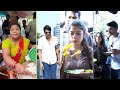 Kumari Aunty Street Food Sundeep Kishan And Varsha Bollamma Promoting Ooruperubhairavakona