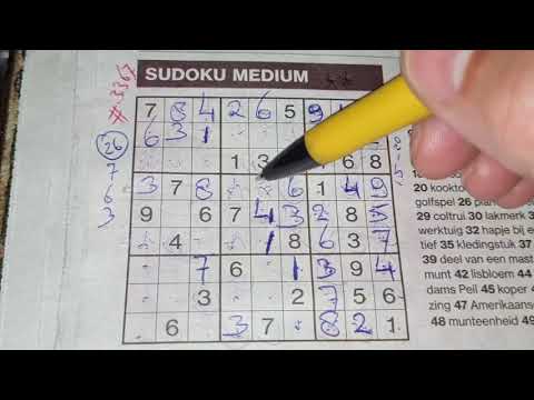 (#3367) Today a bunch of Sudokus ! Medium Sudoku puzzle. 09-09-2021