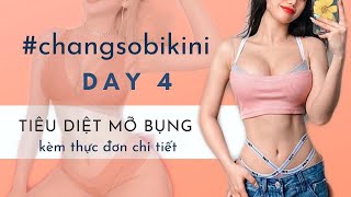 Chẳng sợ bikini | Ngày 4: 15 phút tiêu diệt mỡ bụng | Trang Le Fitness