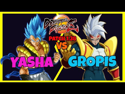 DBFZ - YASHA vs GROPIS gameplays (Fusion Bros, Android 17 vs Super Baby 2, Cell, Frieza)