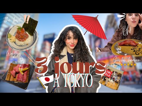 3 DAYS IN TOKYO: SUSHI, WAGYU (omakase) & SHOPPING 🇯🇵🍣