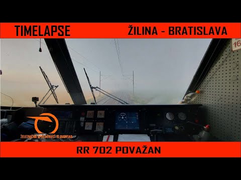 TimeLapse Žilina - Bratislava  |  RR 702