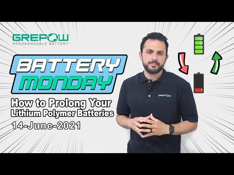 How to Prolong Your Lithium Polymer Batteries  - Battery Monday | 14 June 2021