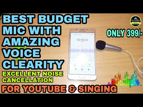 Best budget microphone for youtube/ singing/ karaoke/ noise ...