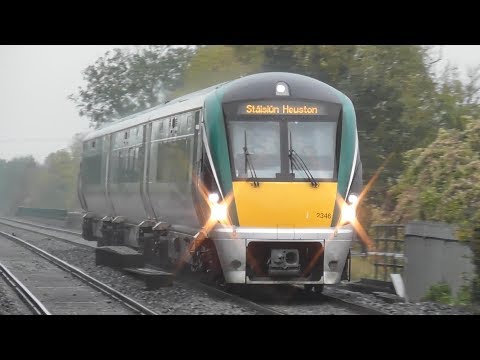 Irish Rail 22000 Class Intercity Train 22346 - Monasterevin Station, Kildare